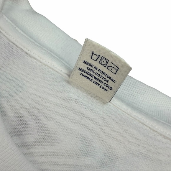 Sporty & Rich Women's Cotton Wellness 94 Rugby Cotton Crew Neck T-Shirt Size M - Picture 5 of 7